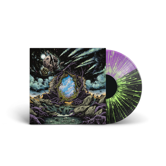 A Hill To Die On LP (Half Purple, Half Black, w/ Green Splatter)